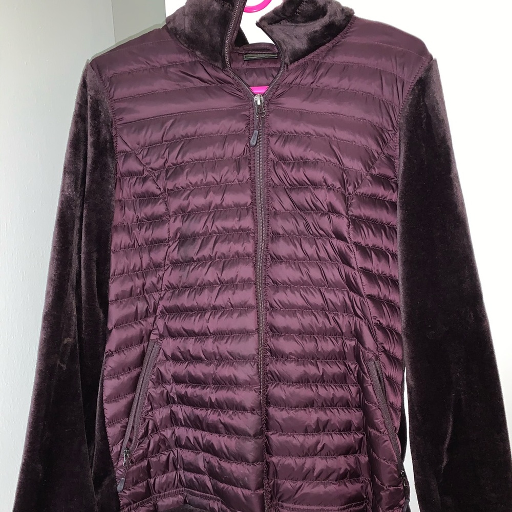 Maroon/chocolate colored jacket M